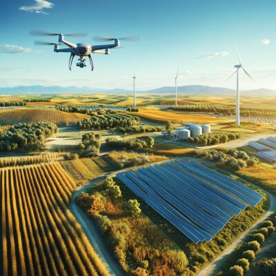 StockCake-Drone over farmland_1744920517